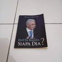 Image of HATTA RAJASA : SIAPA DIA ?