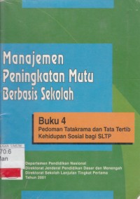 Manajemen Peningkatan Mutu Berbasis Sekolah