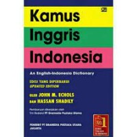 KAMUS SUPER LENGKAP : INGGRIS - INDONESIA  & INDONESIA - INGGRIS